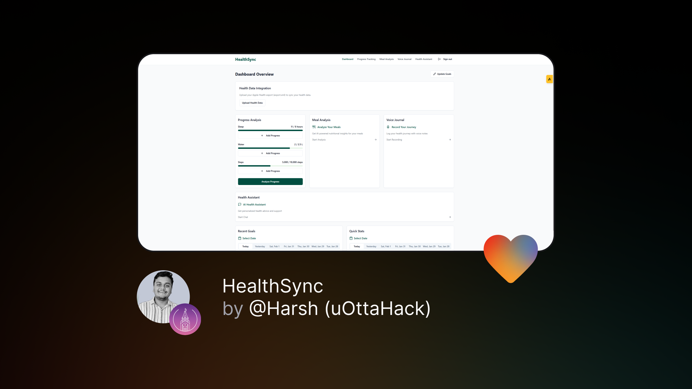 Building HealthSync in Hours