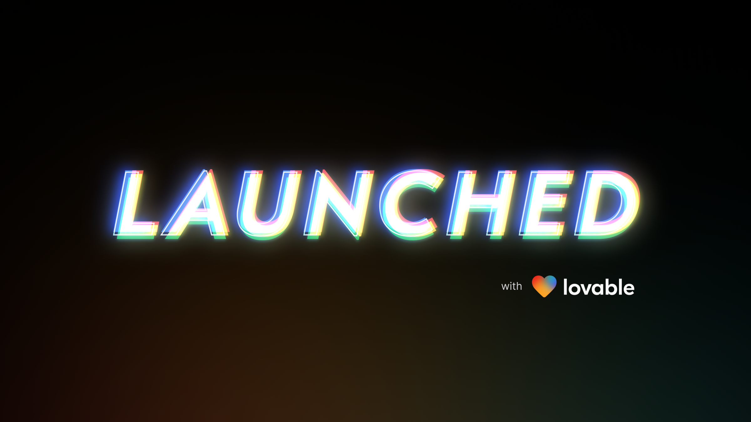 Announcing Lovable Launched