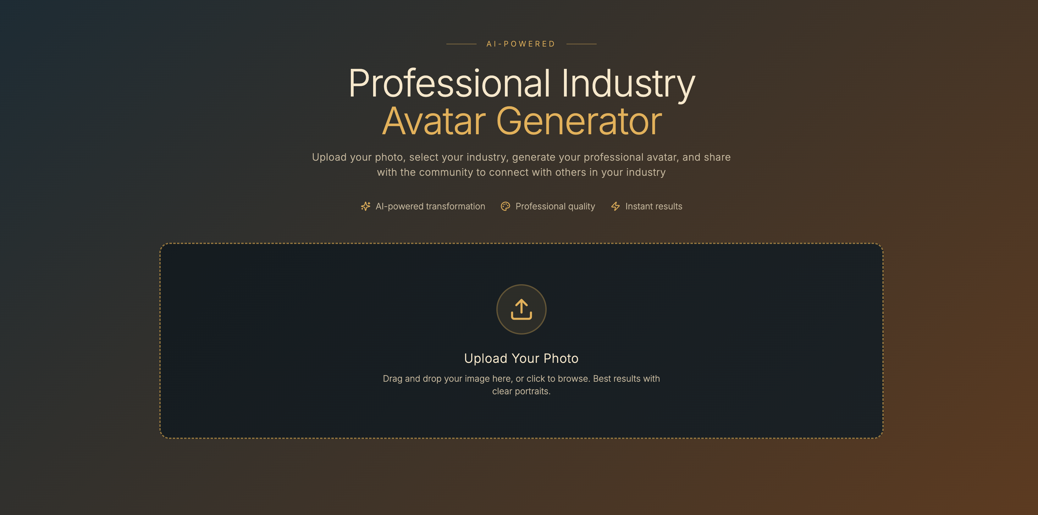 Screenshot of Industry Avatar