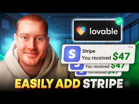 How to QUICKLY Add Stripe Payments to Your Apps (Lovable AI)