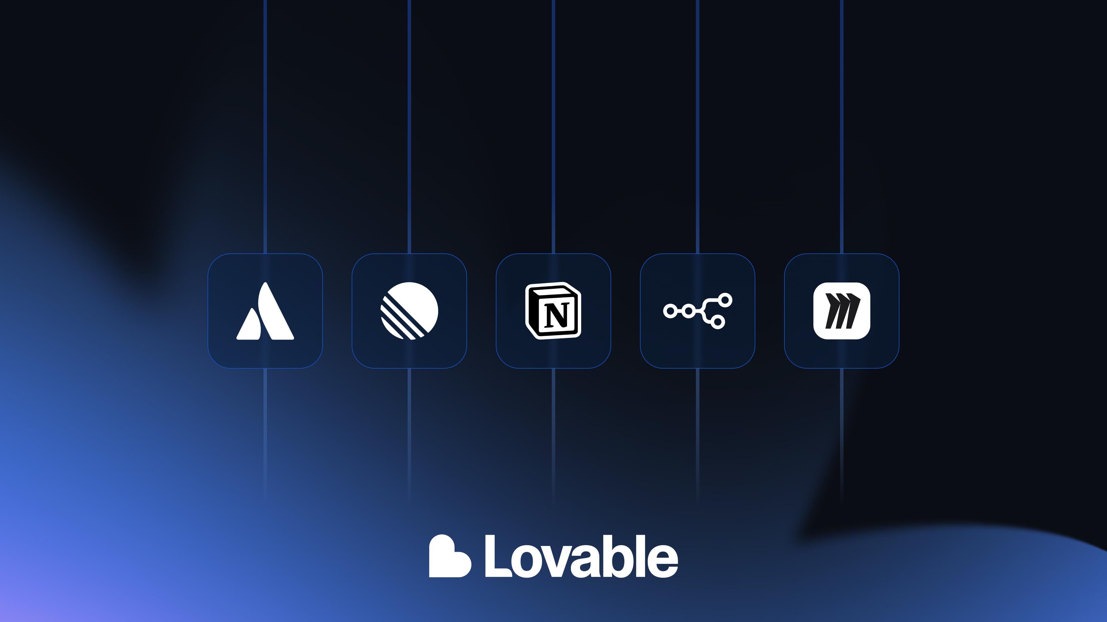 What's new in Lovable: MCP servers and more design power