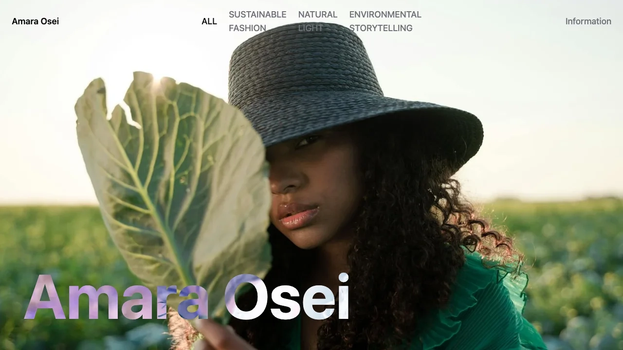 Loading preview of Photographer portfolio