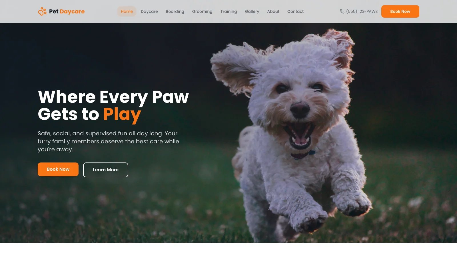 Preview of Pet Daycare