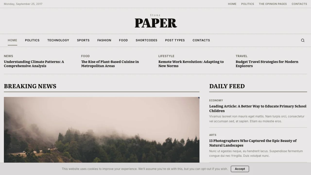 Preview of Stone Paper