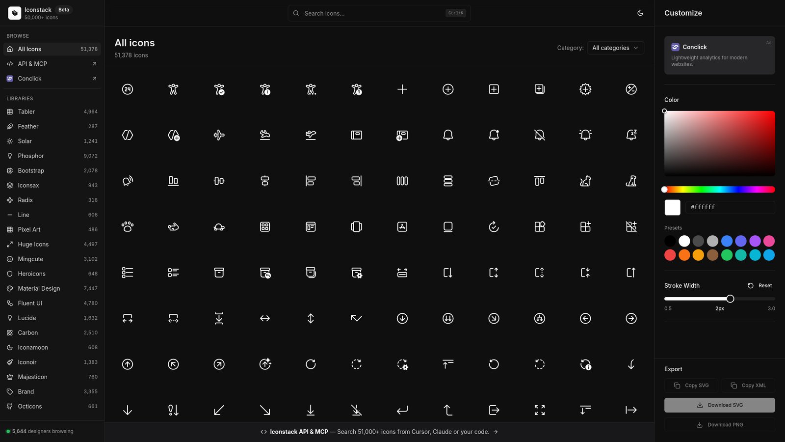 Iconstack