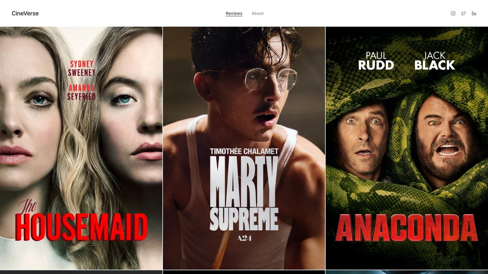 Preview of CineVerse