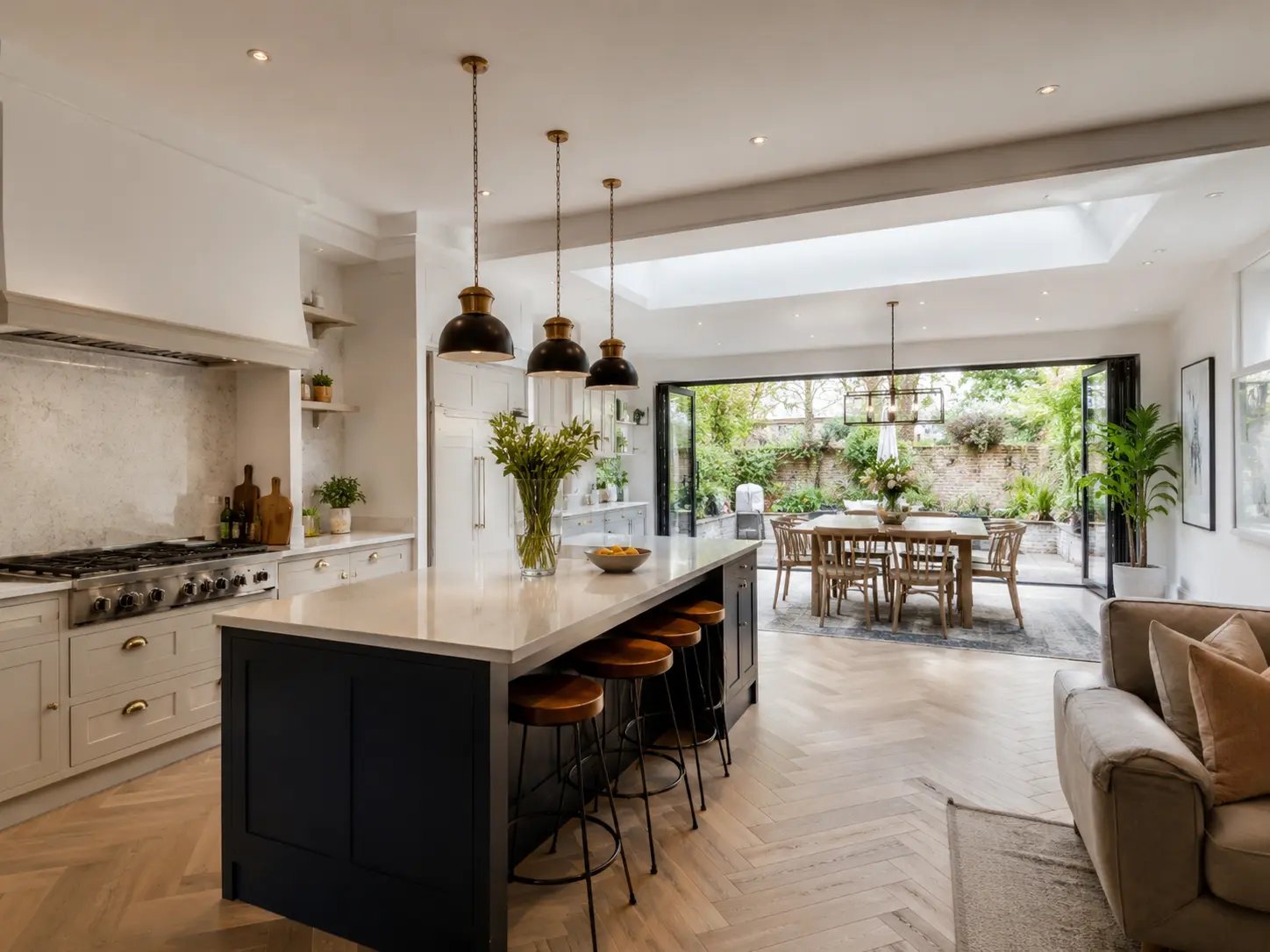 Luxury home renovation in London