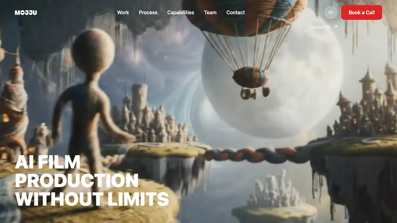Loading preview of Visual Landing Page Website Template