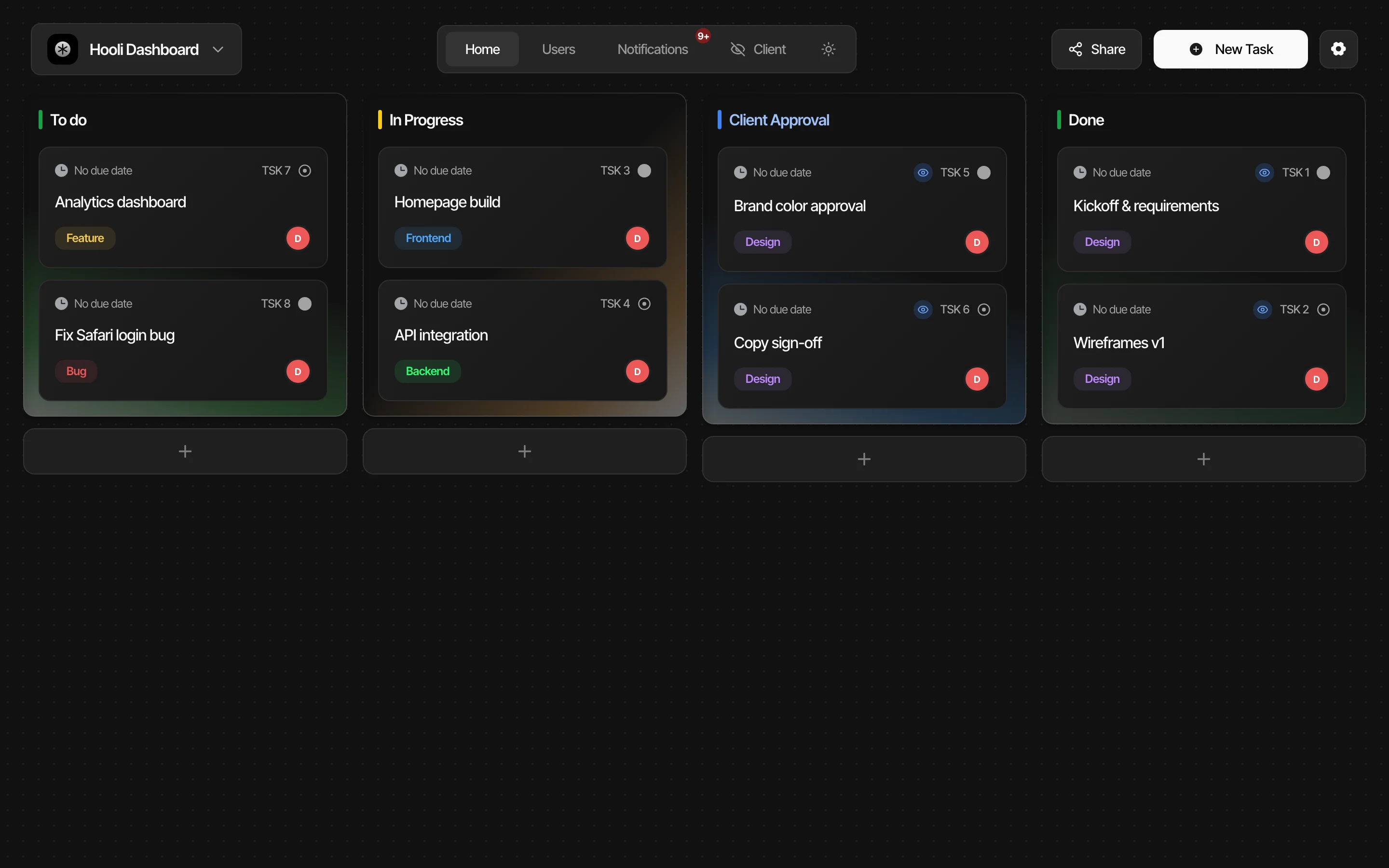 Loading preview of ClientOS Oversight