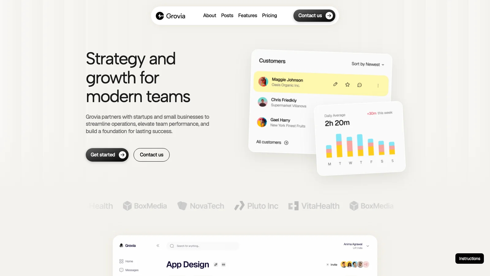Loading preview of Grovia