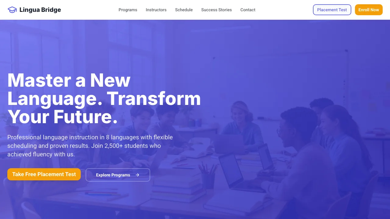 Loading preview of Lingua Bridge