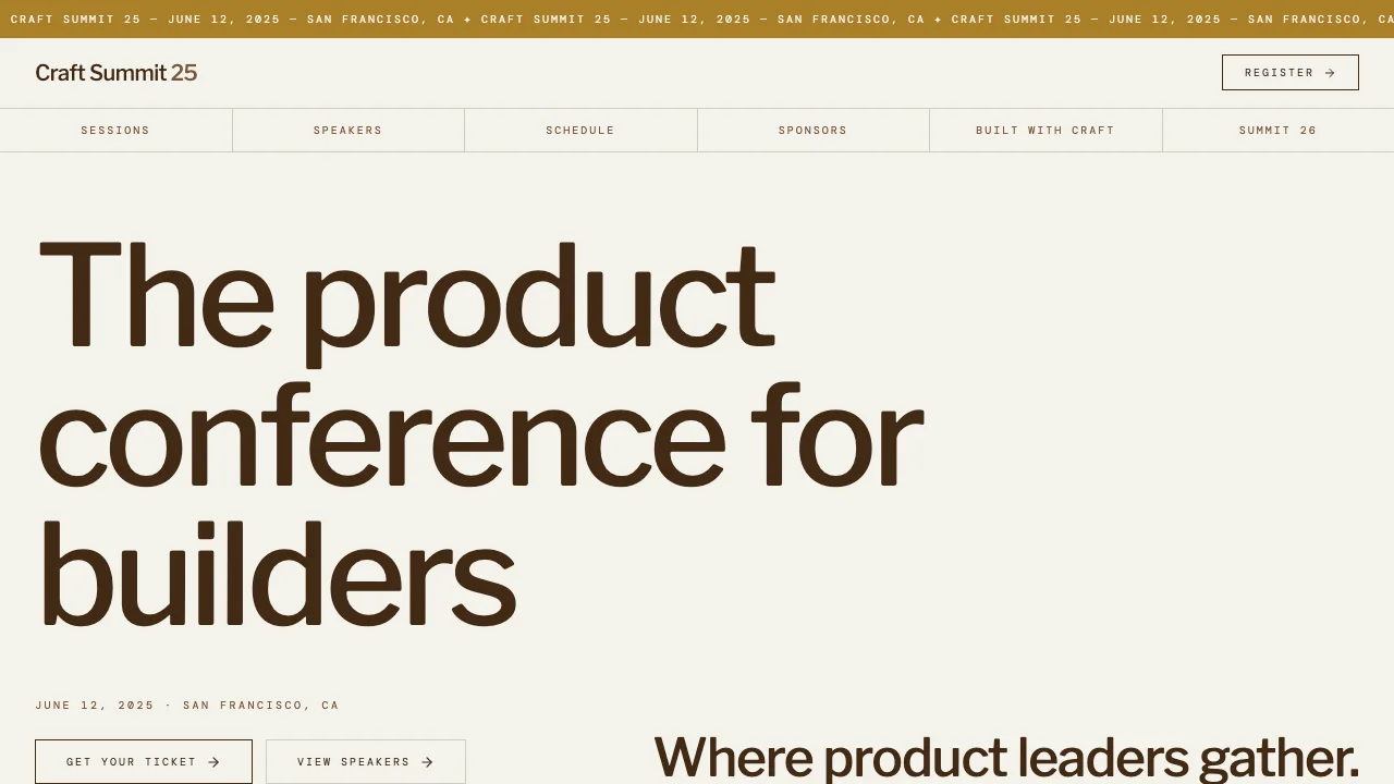 Loading preview of Nexus — Tech Conference & Developer Event Template