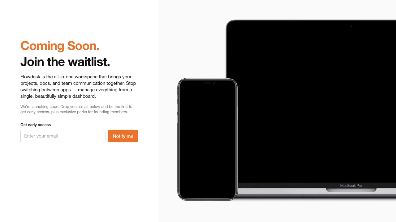 Loading preview of Prism - Product Launch Landing Page Template