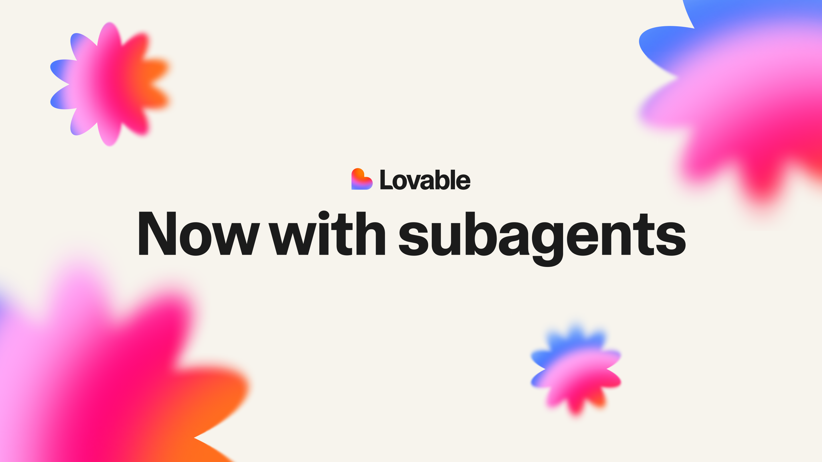 Introducing subagents: Lovable is now better at multitasking