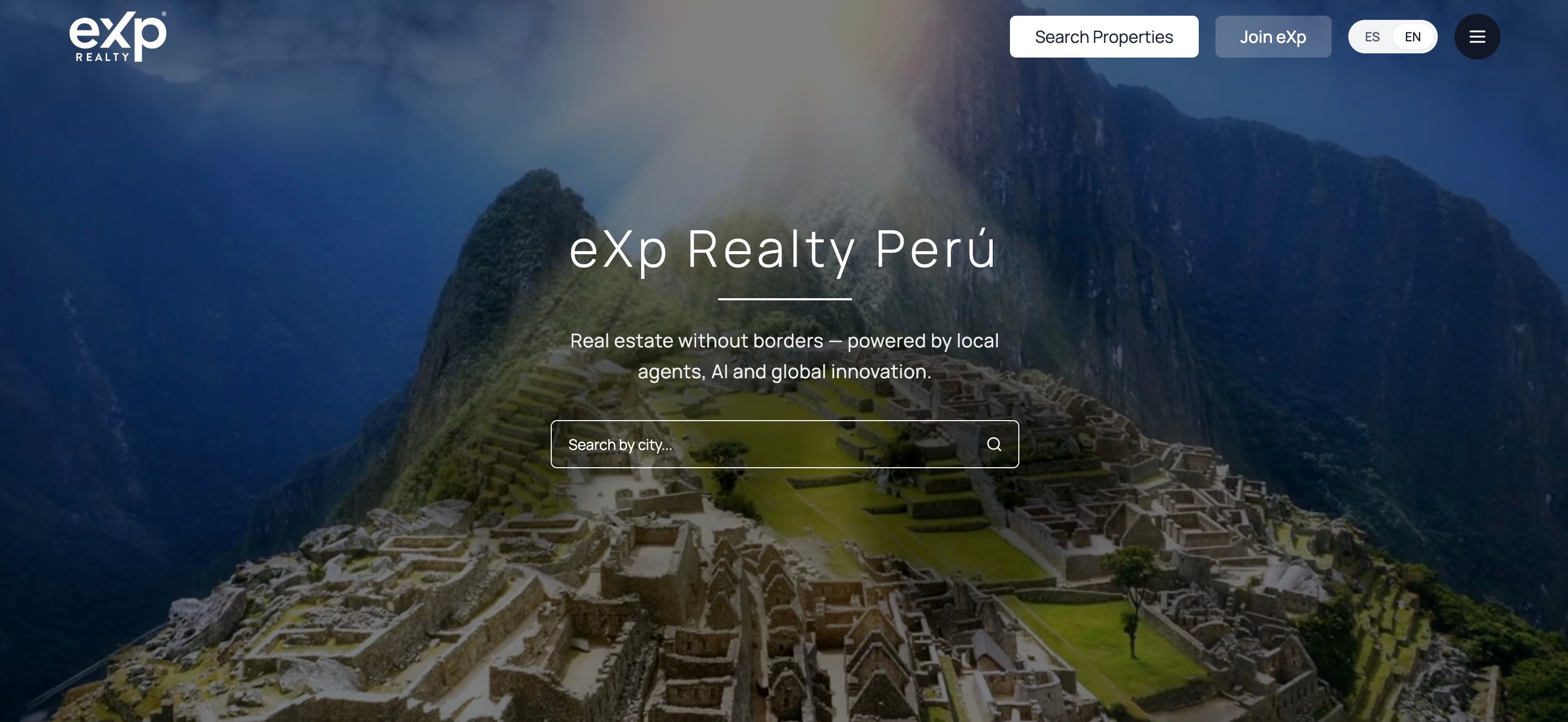 eXp Realty Peru website