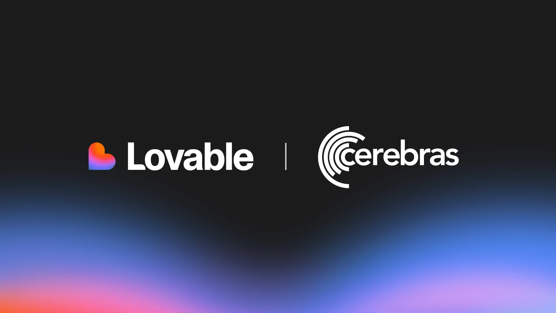 Lovable + Cerebras: investing in infrastructure that keeps up with your ideas