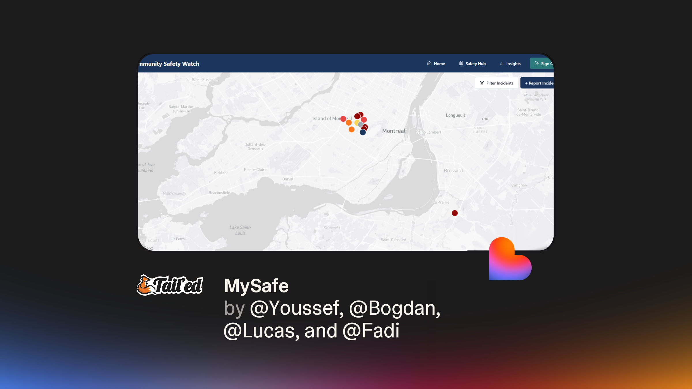 MySafe x Lovable: Hackathon Canada Winner