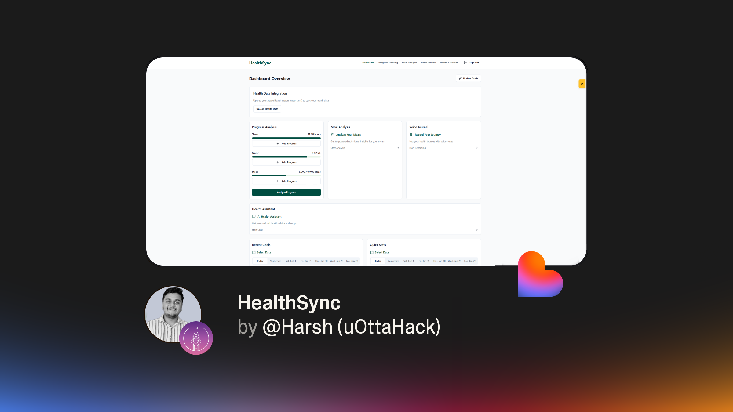 Building HealthSync in Hours