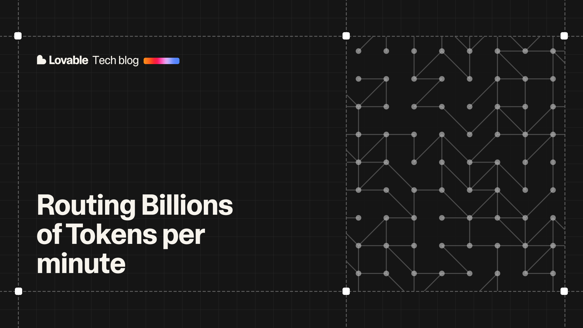Routing Billions of Tokens per Minute