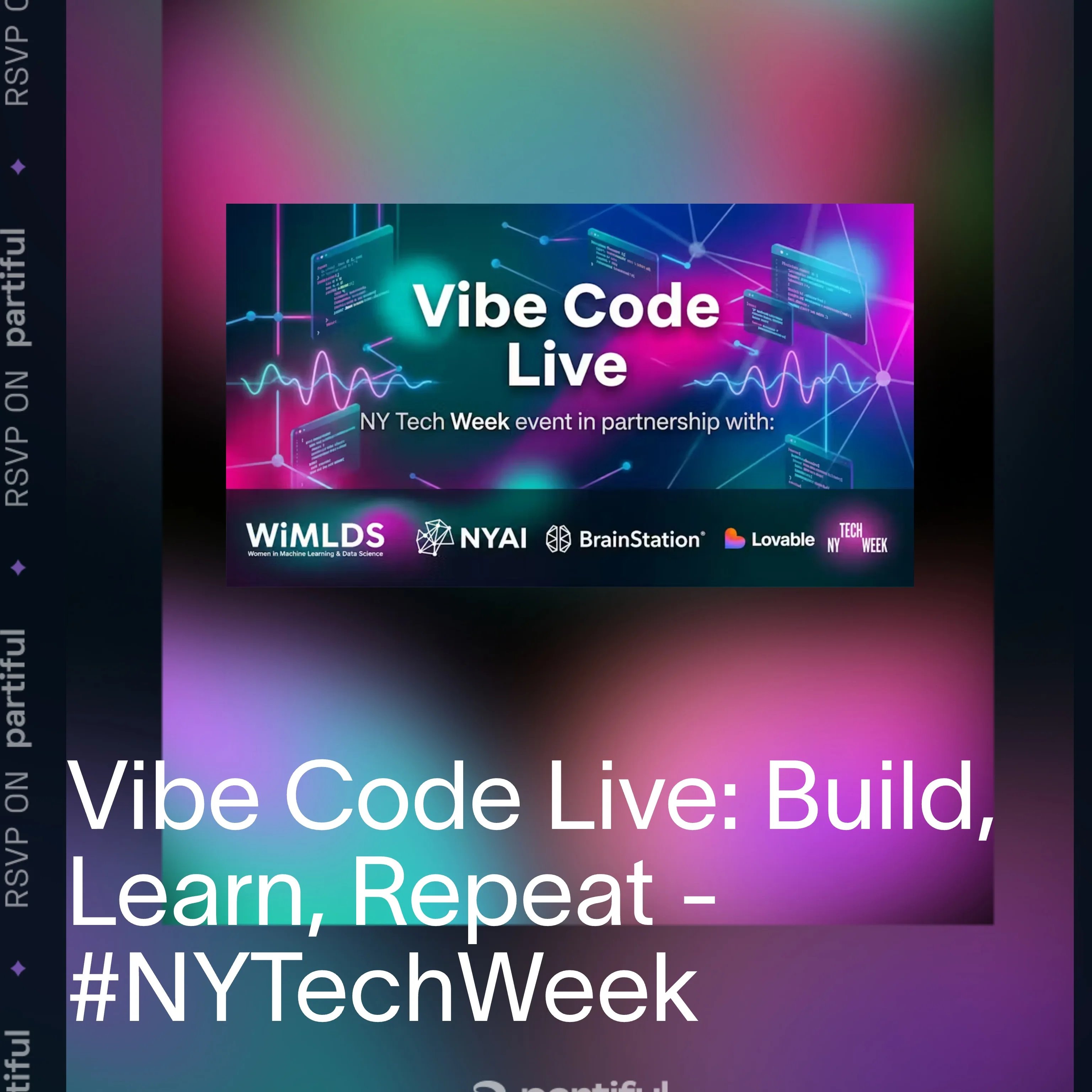 Vibe Code Live: Build, Learn, Repeat - #NYTechWeek