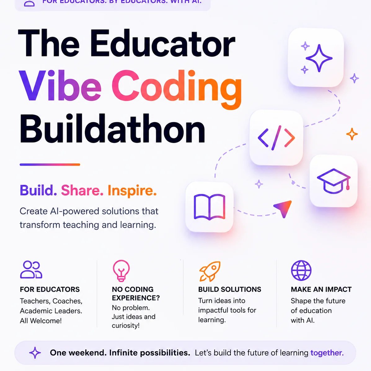 Build for Learning A Vibe Coding Challenge for Educators 