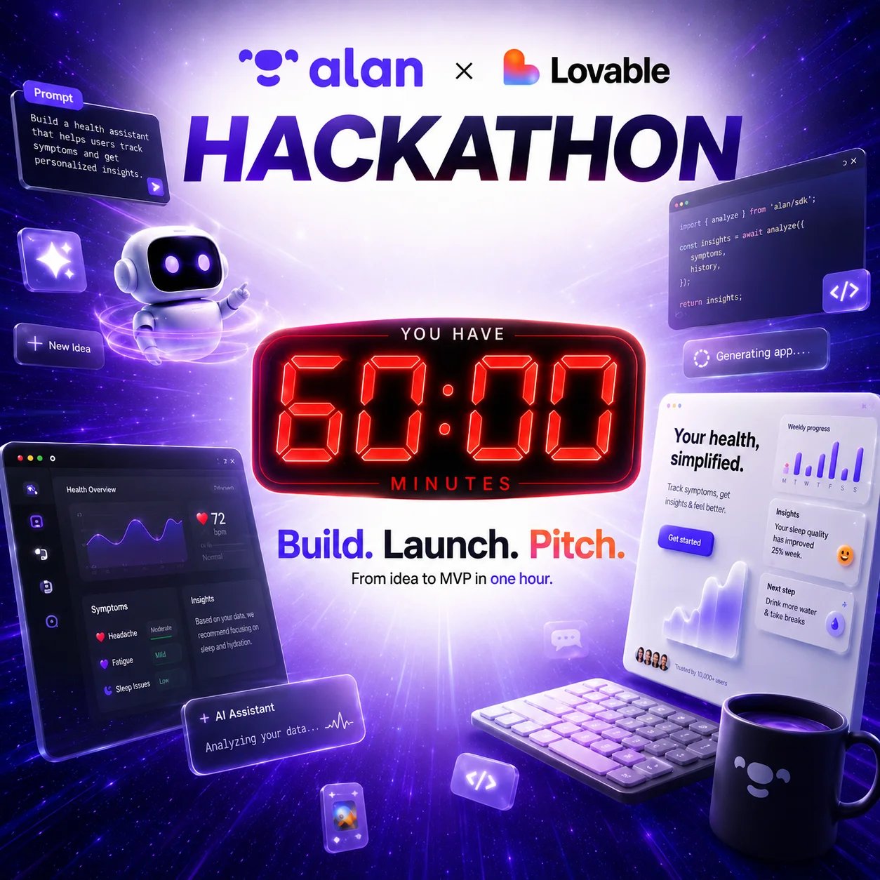 Lovable 60 min Hackathon