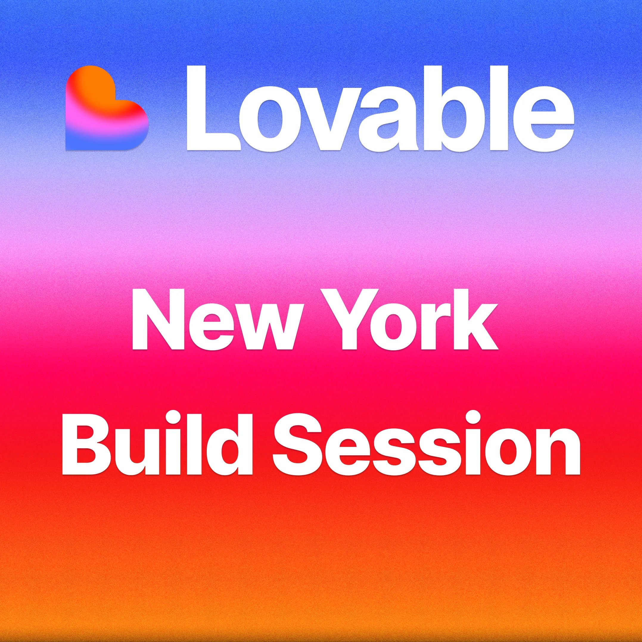 New York | Lovable Build Session