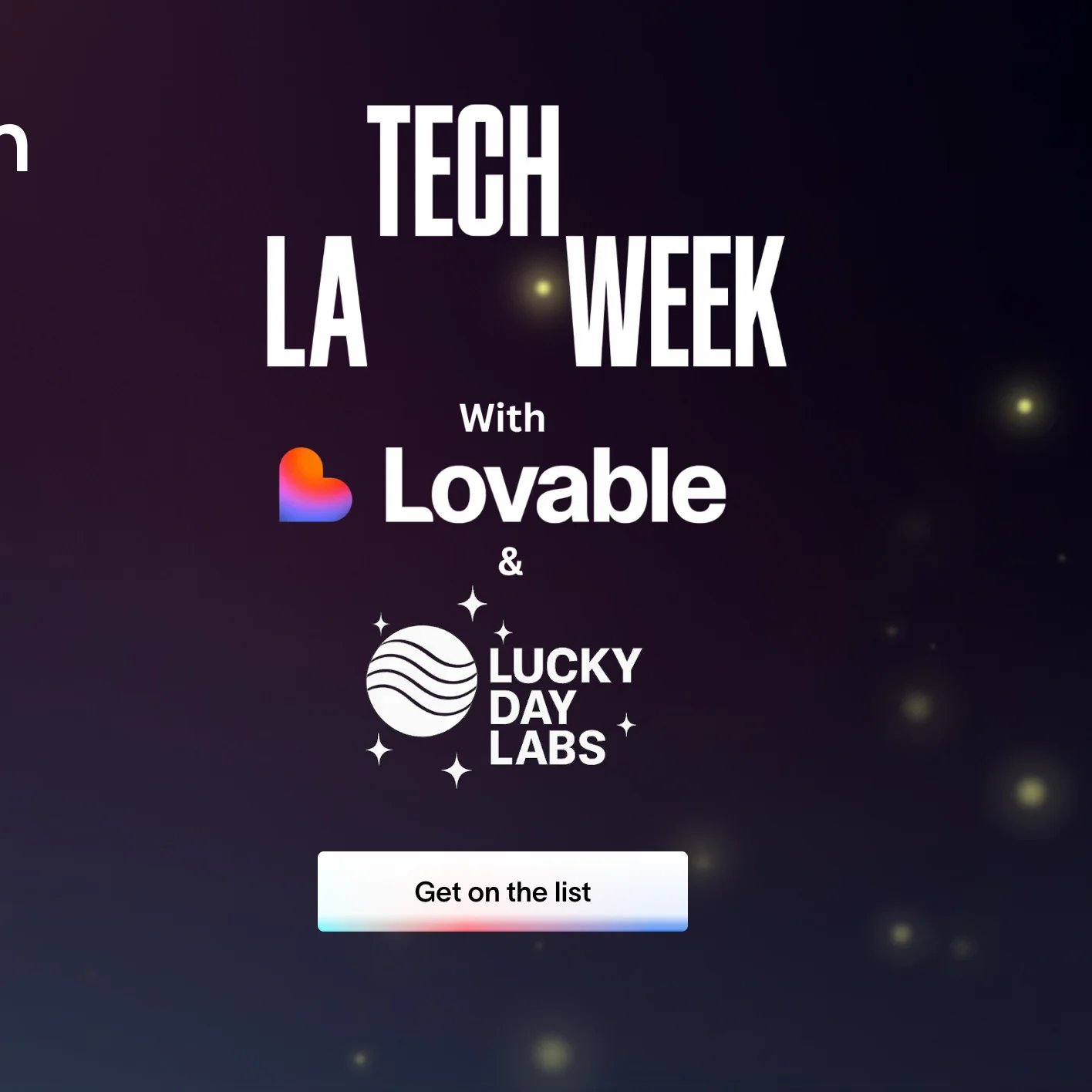 Lovable Hackathon Competition