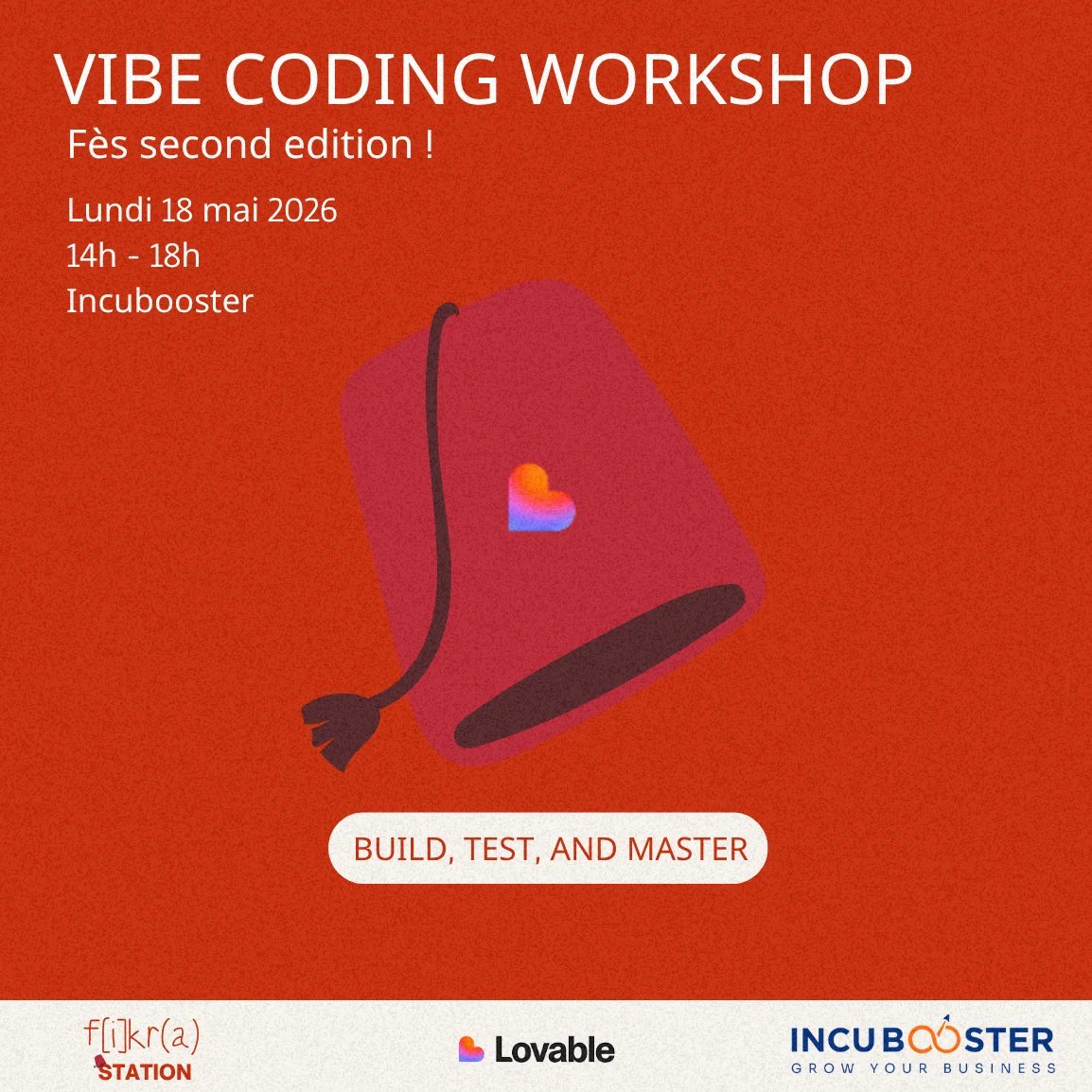 Fikra STATION × Incubooster - Vibe Coding Hackathon 