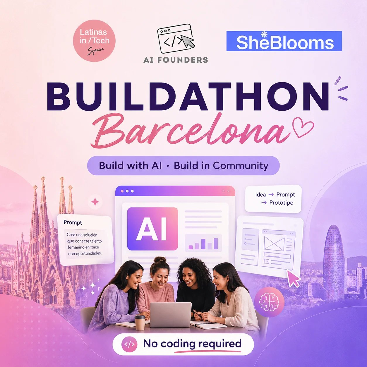 Buildathon with Latinas In Tech Spain