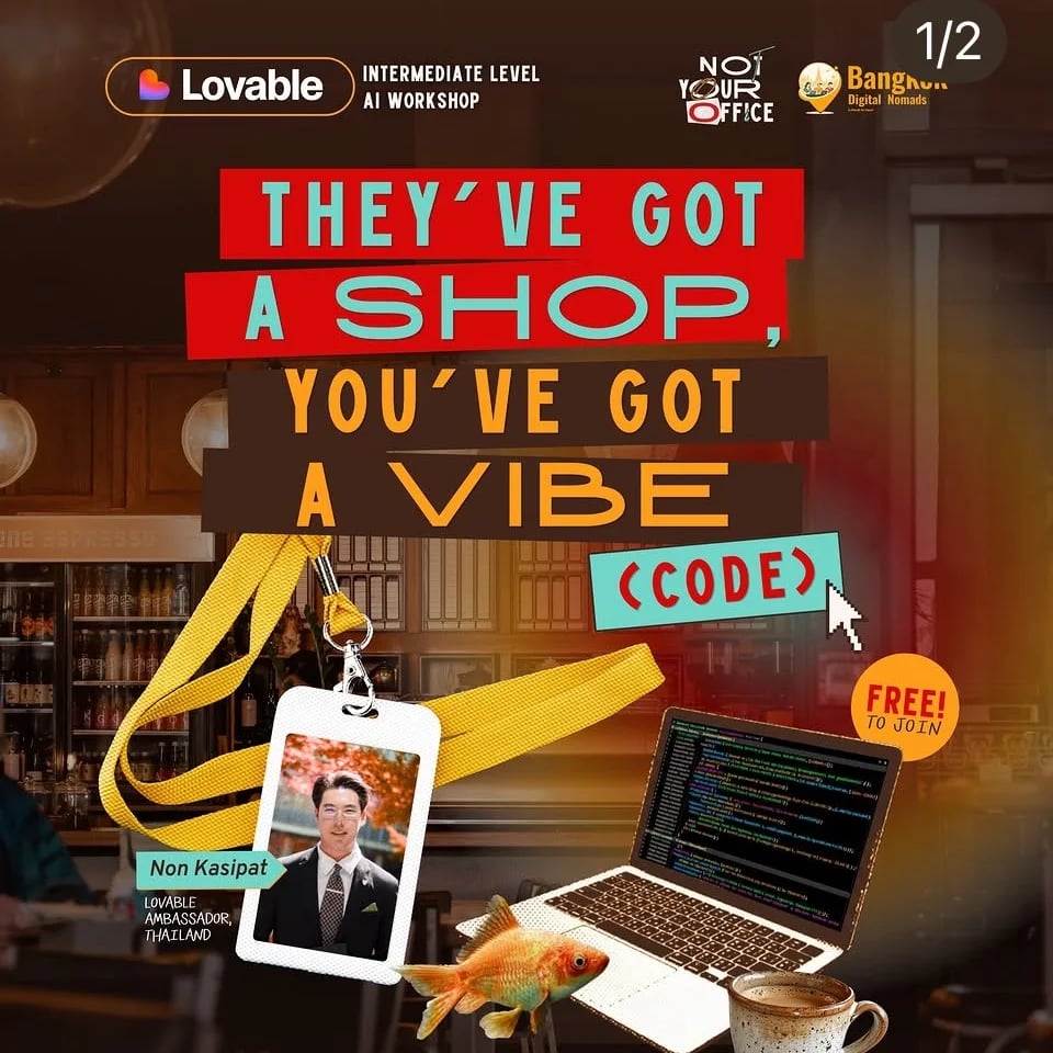 Let's Build They've Got a Shop, You've Got a Vibe (Code)