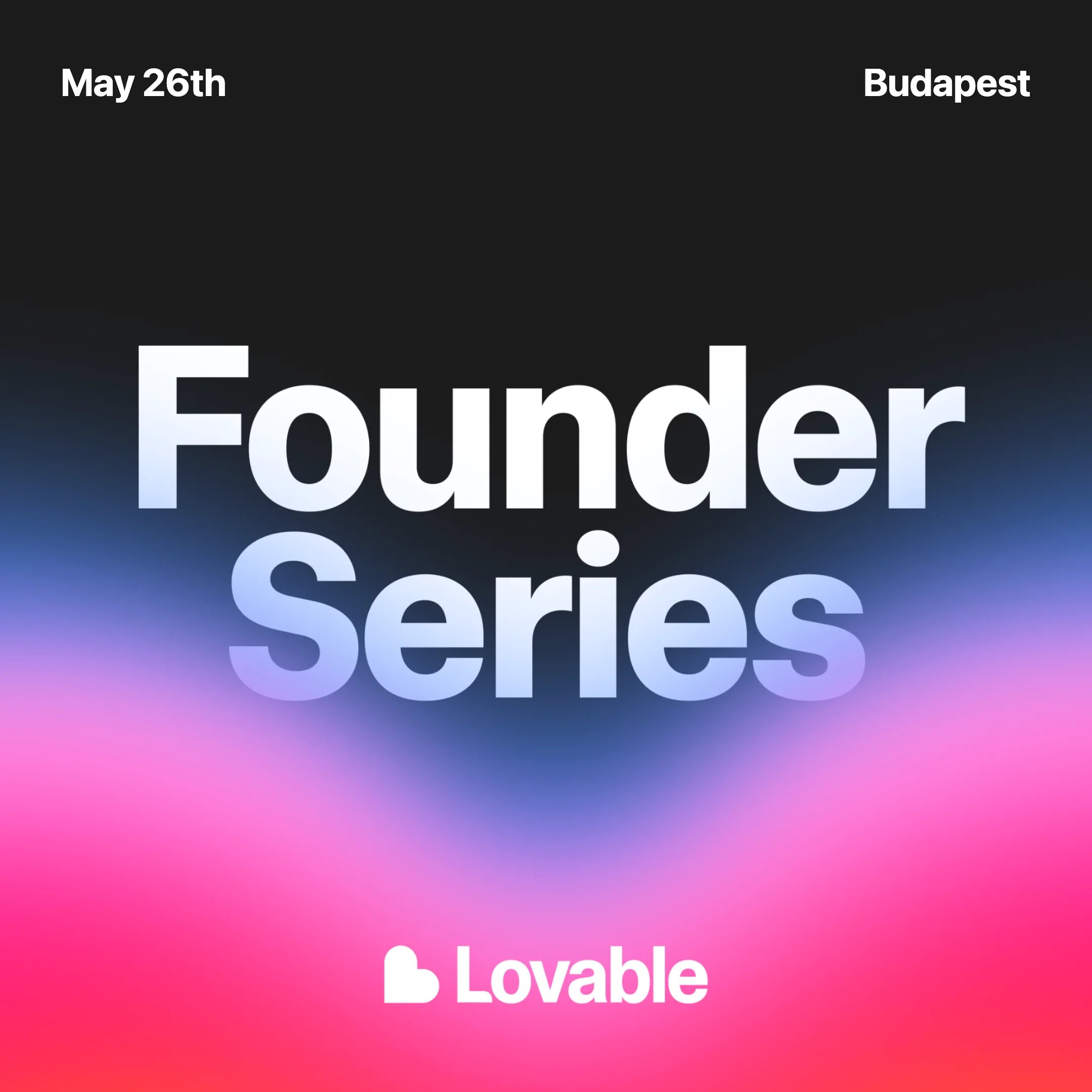 Founder Series Budapest