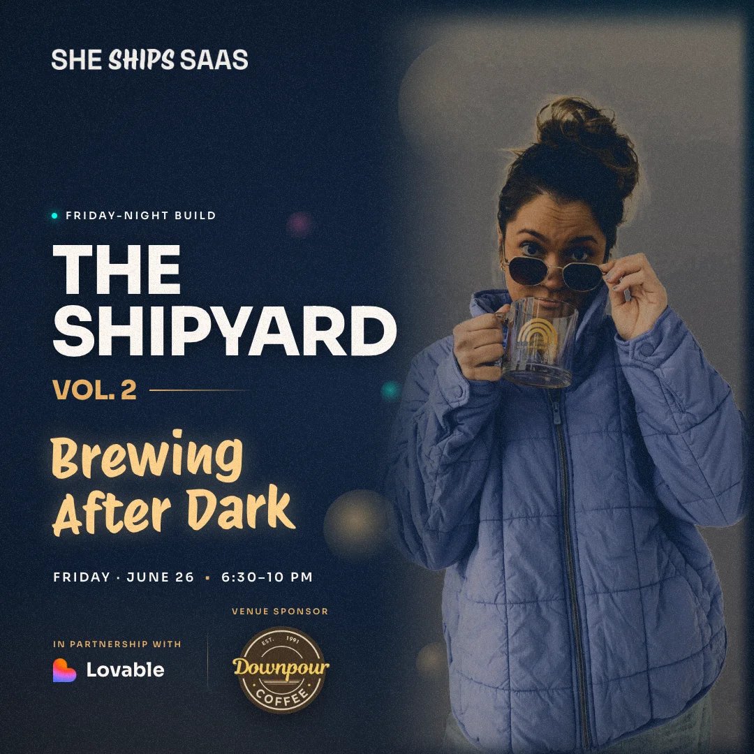 The Shipyard Vol 2. Brewing After Dark x Lovable