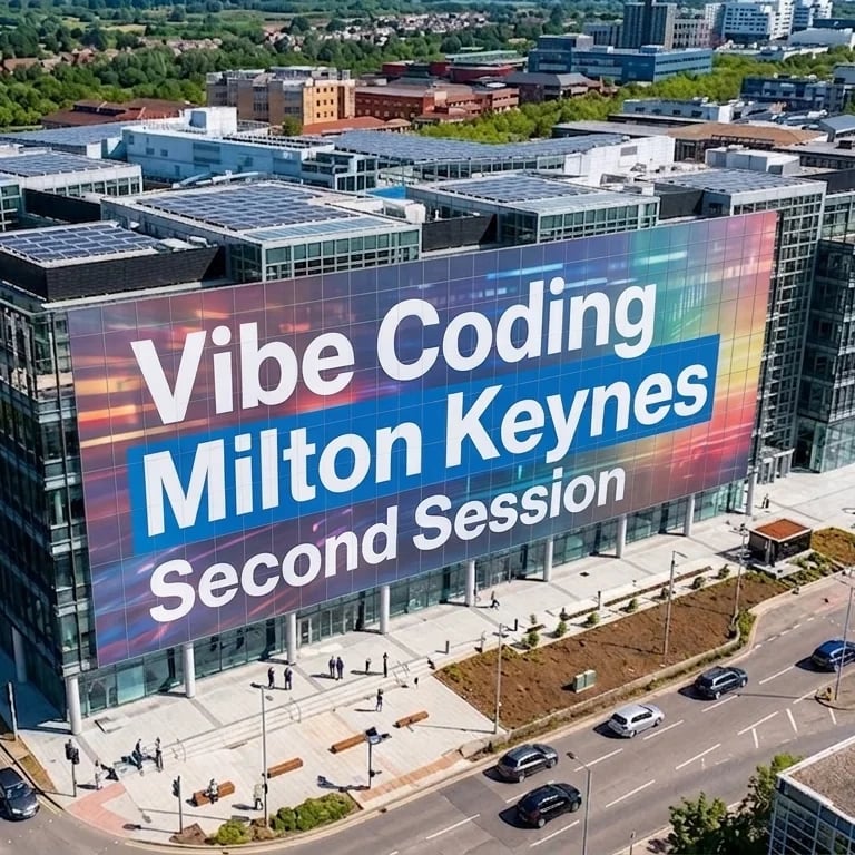 Vibe Coding Milton Keynes Second Session