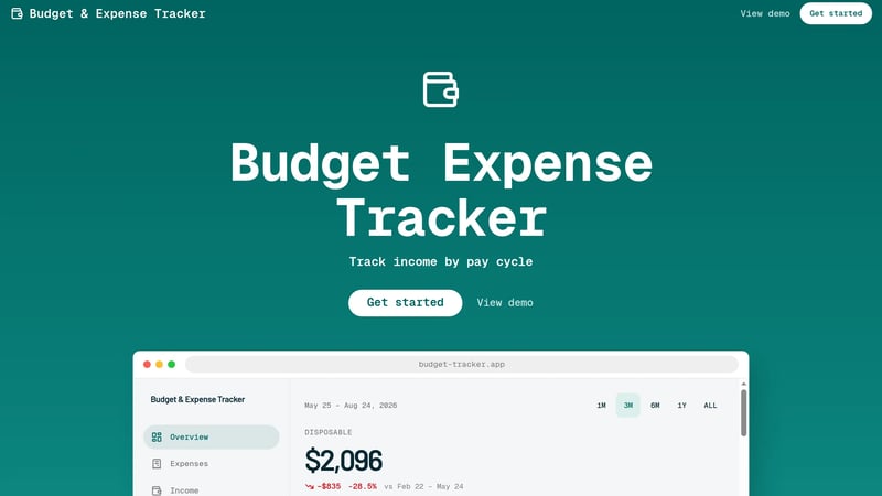Budget Expense Tracker