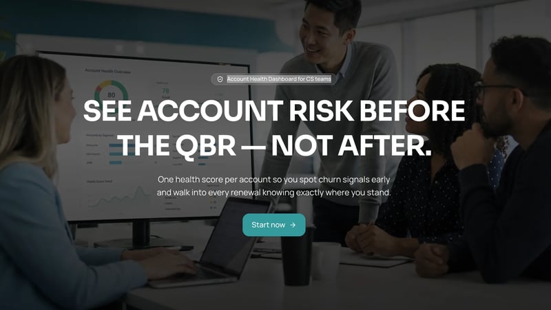 Account Health Dashboard