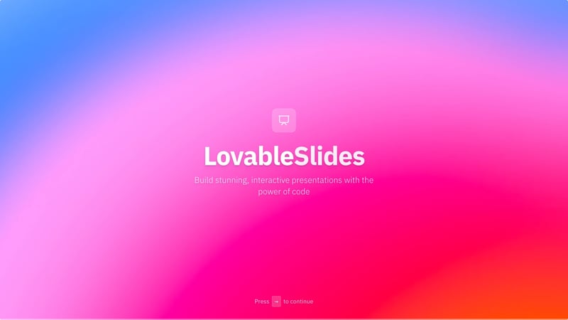 Lovable Slides