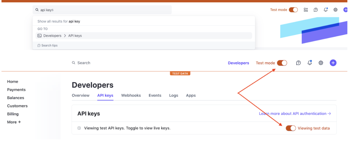 Stripe API Key